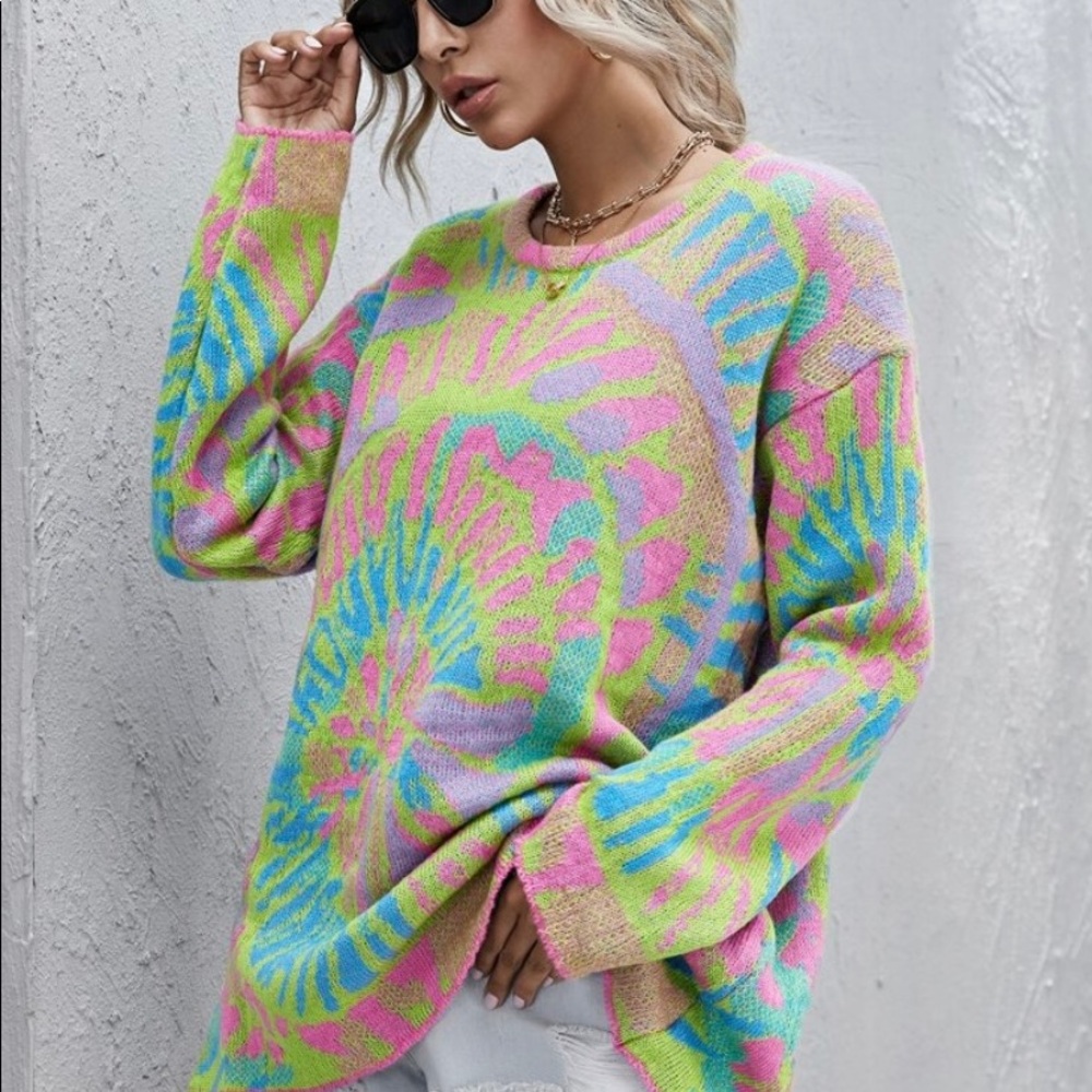 Tie Dye Sweater